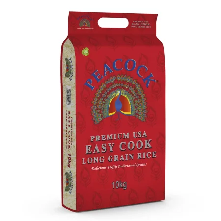 Peacock Easy Cook Long Grain Rice 10kg