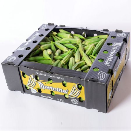 Fresh Okra/Okro box