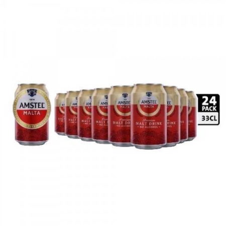 Amstel Malta 33Cl X 24