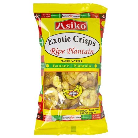 Asiko Exotic Chips - Slightly Salted 75g