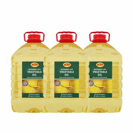 KTC Vegetable Oil 5L x 3