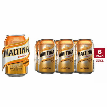 Maltina Can 33Cl x 6