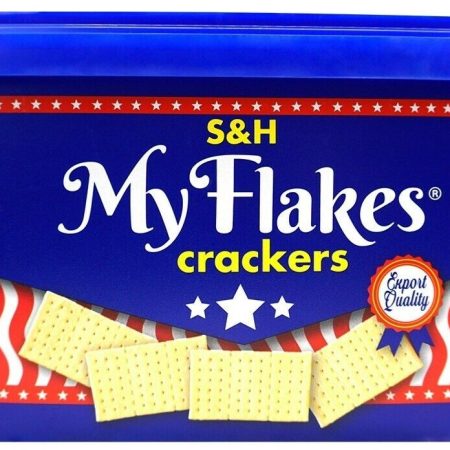 S&H My Flakes Crackers 850g TUB