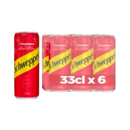 Schweppes Chapman Can 33cl x 6