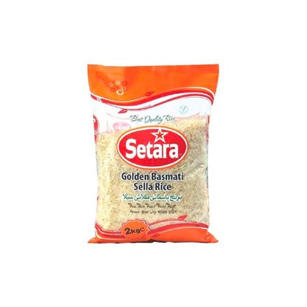 Setara Golden Sella Basmati Rice 2kg