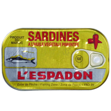 L’Espadon Lespadon Sardine In Chilli Oil  PACK OF 3