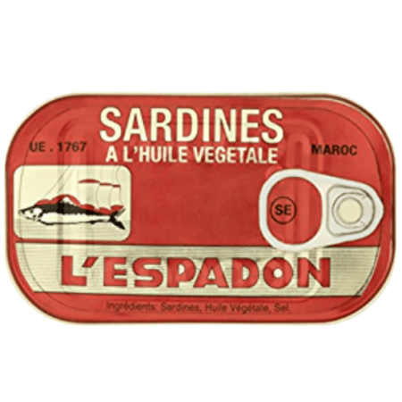 L’Espadon Sardine Vegetable Oil