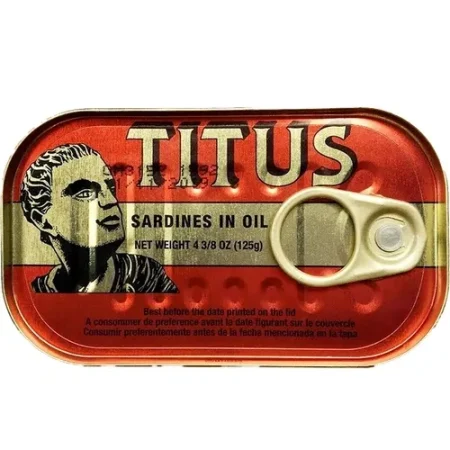 Titus Sardine Vegetable Oil|Pack of 3