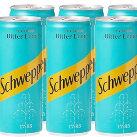 Schweppes Bitter Lemon Can 33cl x24