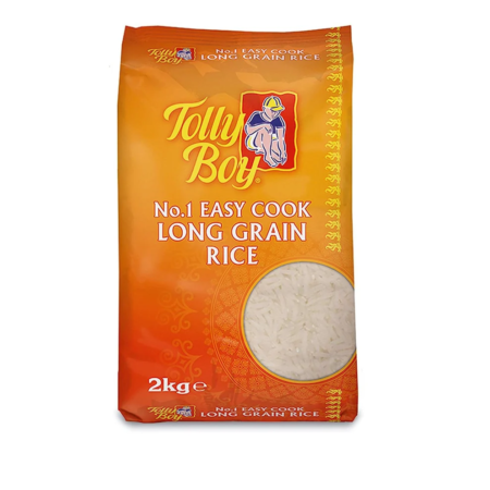 Tolly Boy Easy Cook Rice 2kg